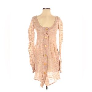 Anthropologie Sleeping on Snow Cardigan Sweater Dress